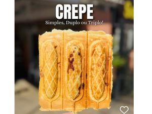 Crepe Triplo- 3 bordas recheadas