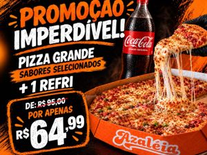 PIZZA GRANDE + REFRIGERANTE 2L