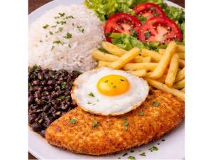 FILÉ DE FRANGO Á MILANESA - P