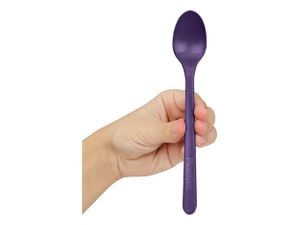 Colher  forte plus açai Plasjet 19cm fdo c/200un