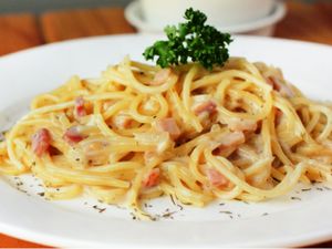 Espaguete Carbonara Tradicional