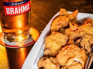 Frango empanado