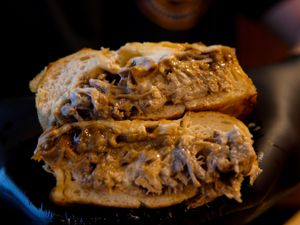 Costelinha suína com barbecue