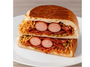 Dog Prensado Duplo bacon