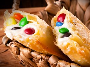 Chocolate Branco e mm's