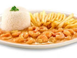 Strogonoff de Camarão