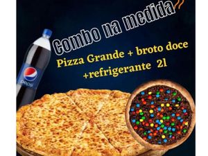 Combo de Pizza G + Pizza P + Refri 2L