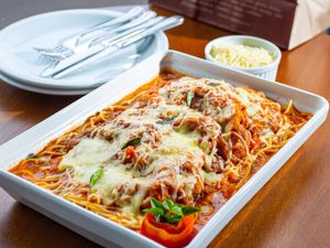 Marmitex de Parmegiana Mamma