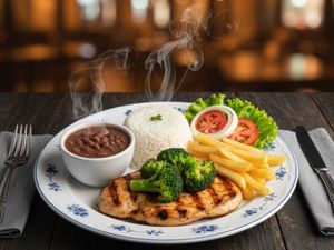Filé de Frango com Brócolis