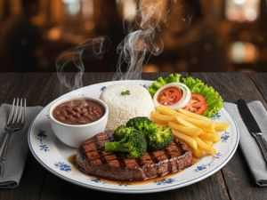 Filé Mignon com Brócolis