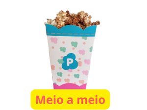 PIpoca P meio a meio