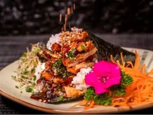 Temaki de Salmão Grelhado