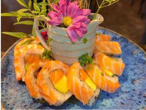 Uramaki Felecitá de Salmão *novidade*