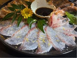 Carpaccio de peixe branco (16un)