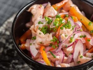 Ceviche de Salmão