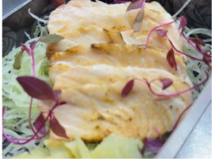 Sashimi de Salmão Selado (6un)