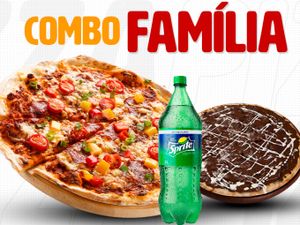 COMBO FAMILIA PIZZA GRANDE + BROTO DOCE + REFRIGERANTE