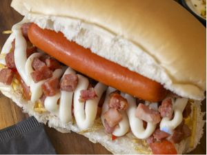 DOG BACON COM CATUPIRY