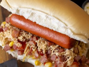 DOG FRANGO COM BACON