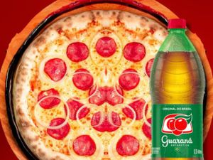 PIZZA 30CM + GUARANA ANTARTICA 1,5