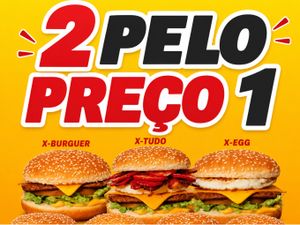 02 SANDUÍCHES POR R$ 19,99