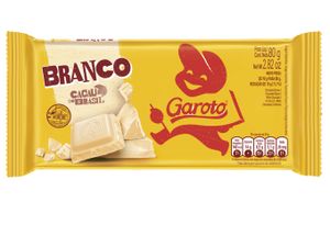 Chocolate branco Garoto