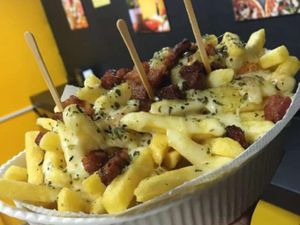 Fritas com Mussarela Grande