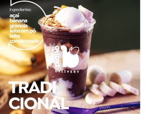 2 Copos Tradicionais de açaí 550 (Médio)