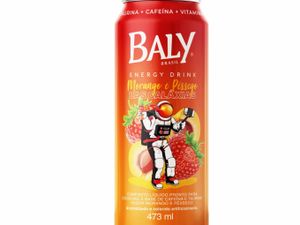 Energético Baly  Morango e Pêssego