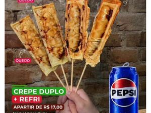 Promo Crepe duplo+ Refri (Lata)