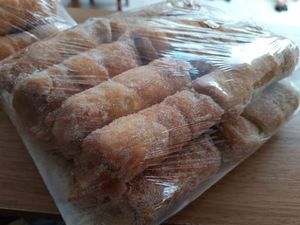 Canudo Recheado Doce de Leite com Chocolate