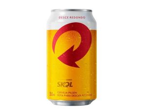 Cerveja Pilsen Skol 350 ml