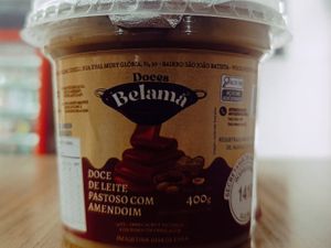 Doce de Leite Pastoso com Amendoim 400g