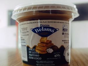 Doce de Leite Pastoso com Coco 400g