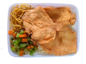 Frango empanado
