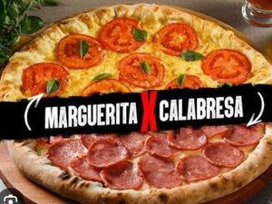 Media - (Marguerita X Calabresa)