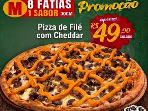 MÉDIA  - Filé com cheddar