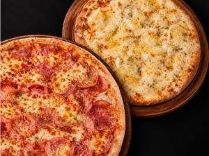 PIZZA MÉDIA EM DOBRO