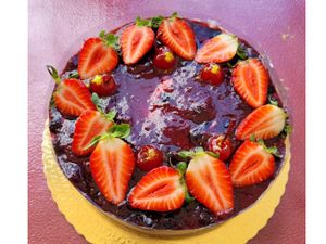 Torta Cream Cheese Frutas Vermelhas 1 kg