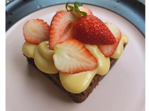 Brownie com Cobertura