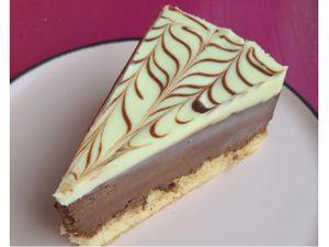 Fatia de Torta 3 chocolates