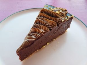 Fatia de Torta Ferrero Rocher