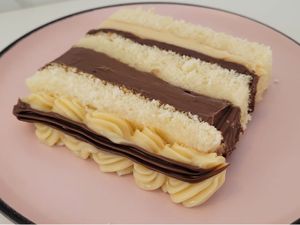 Fatia de Bolo -Ninho com Nutella