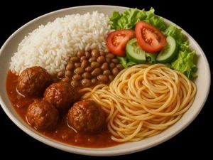 Almôndegas Bovina = Bom e Barato