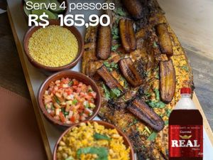 TAMBAQUI 4 PESSOAS  REFRIGERANTES REAL PROMOÇÃO ATÉ DOMING