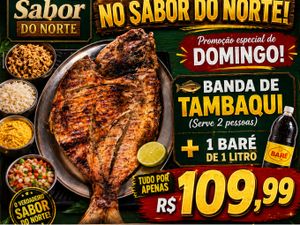 Tambaqui promoção de domingo