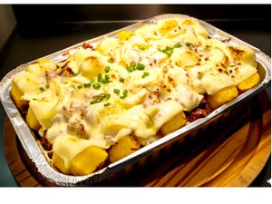 AIPIM  C/ CARNE SECA GRATINADA  + GUARANA ANTARTICA 1 LITRO