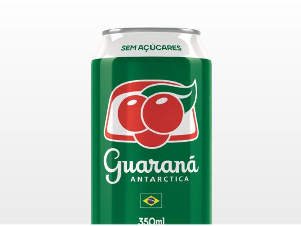 Guaraná Antarctica Zero (Lata 350 ml)