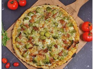 Pizza clássica Meio a Meio 39,90