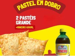 Combo 2 Pasteis (Sabores À Sua Escolha) + Guaraná 600ml
